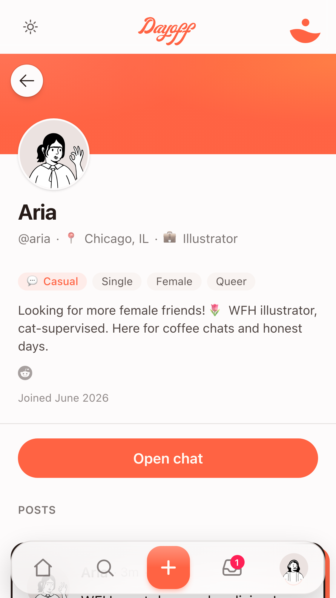 Say exactly who you're hoping to meet.